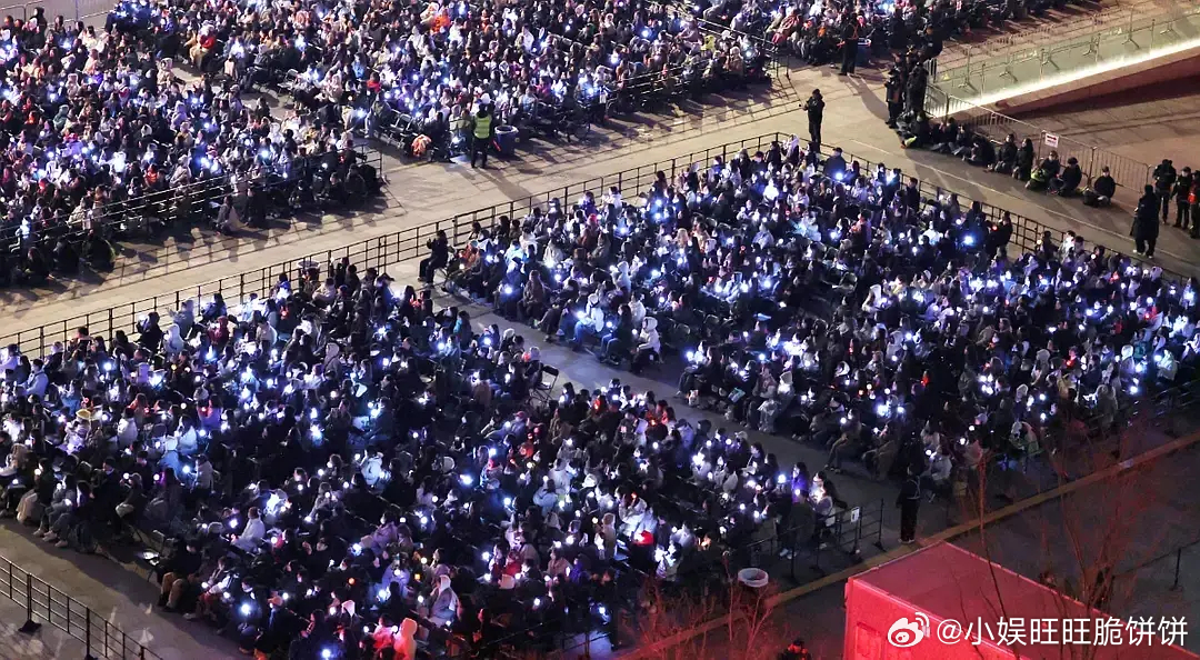 bts今晚开免费演唱只有2万名观众 但是维持秩序的就一万人
