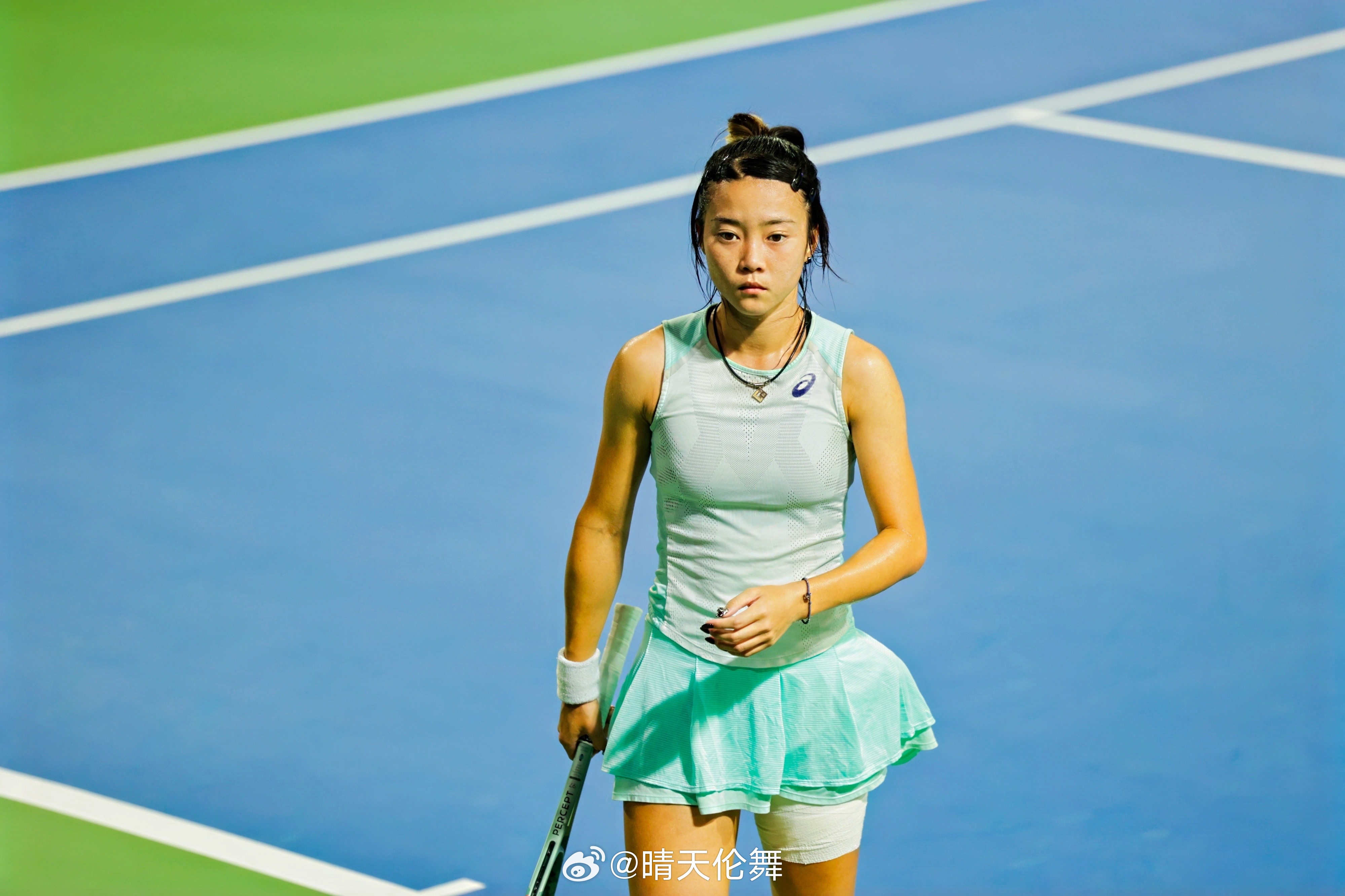 ITF卡里W100四分之一决赛马烨欣🇨🇳以6-1/6-0横扫凯莉耶娃🇺🇸