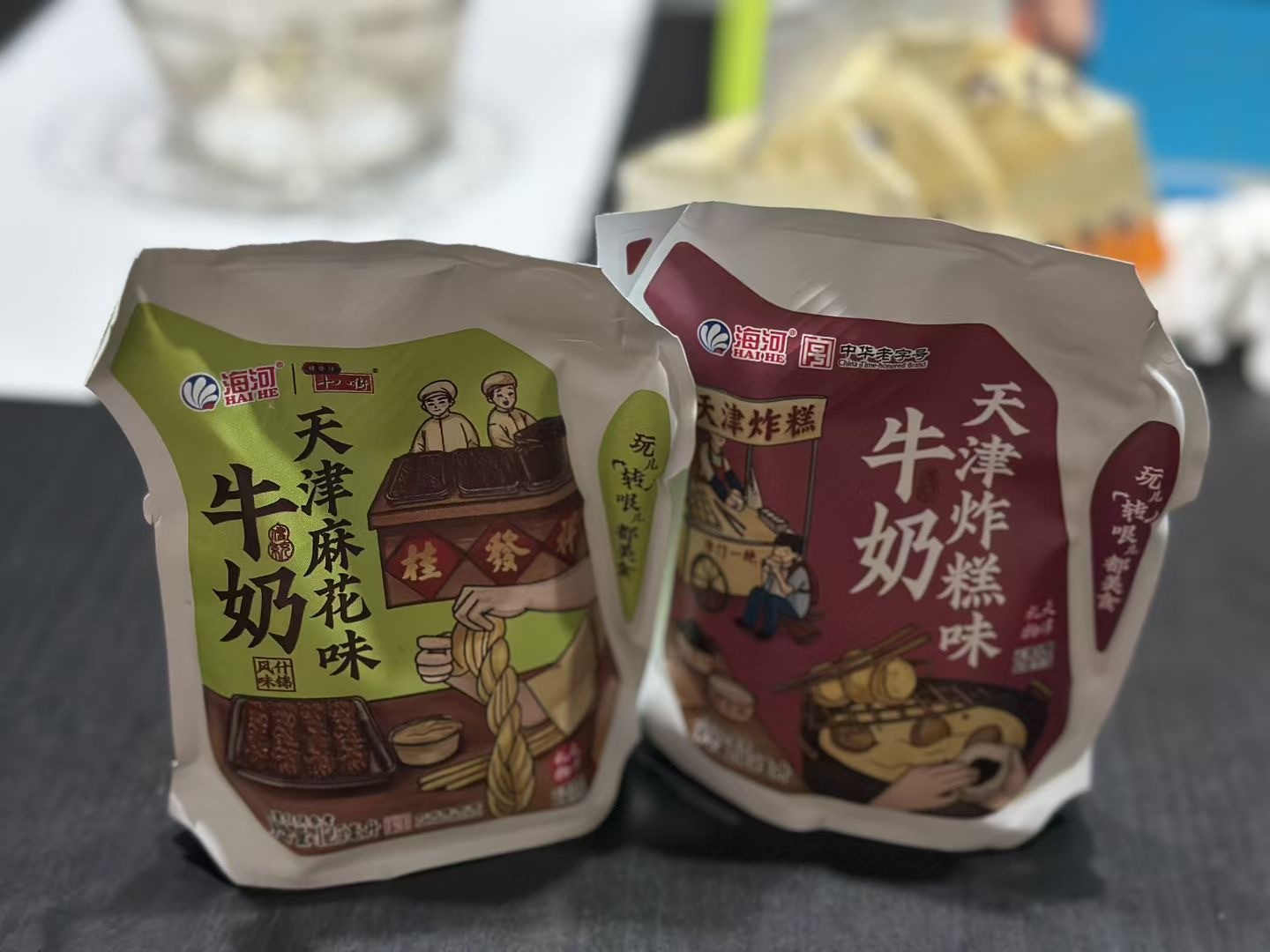 看看天津的牛奶，哎，介地方还是太复杂了。 ​​​