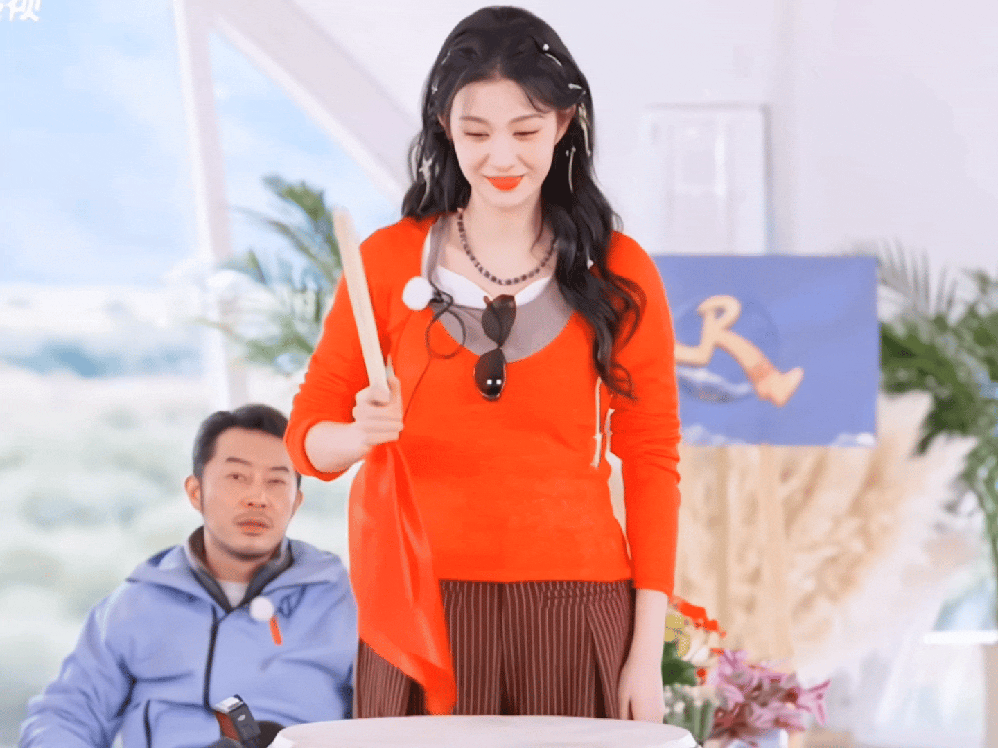 大板凳娱乐 看了然然的综艺reaction才知道我们然然也是笨蛋美人来的王楚然的