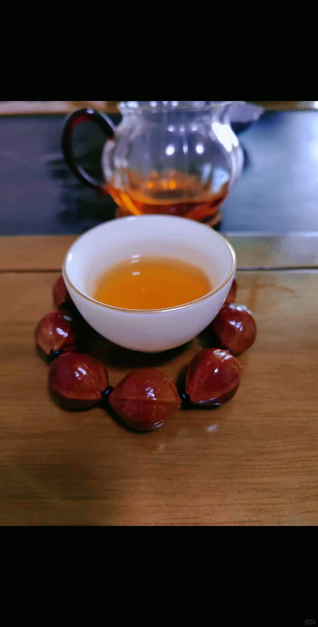 喝茶盘串