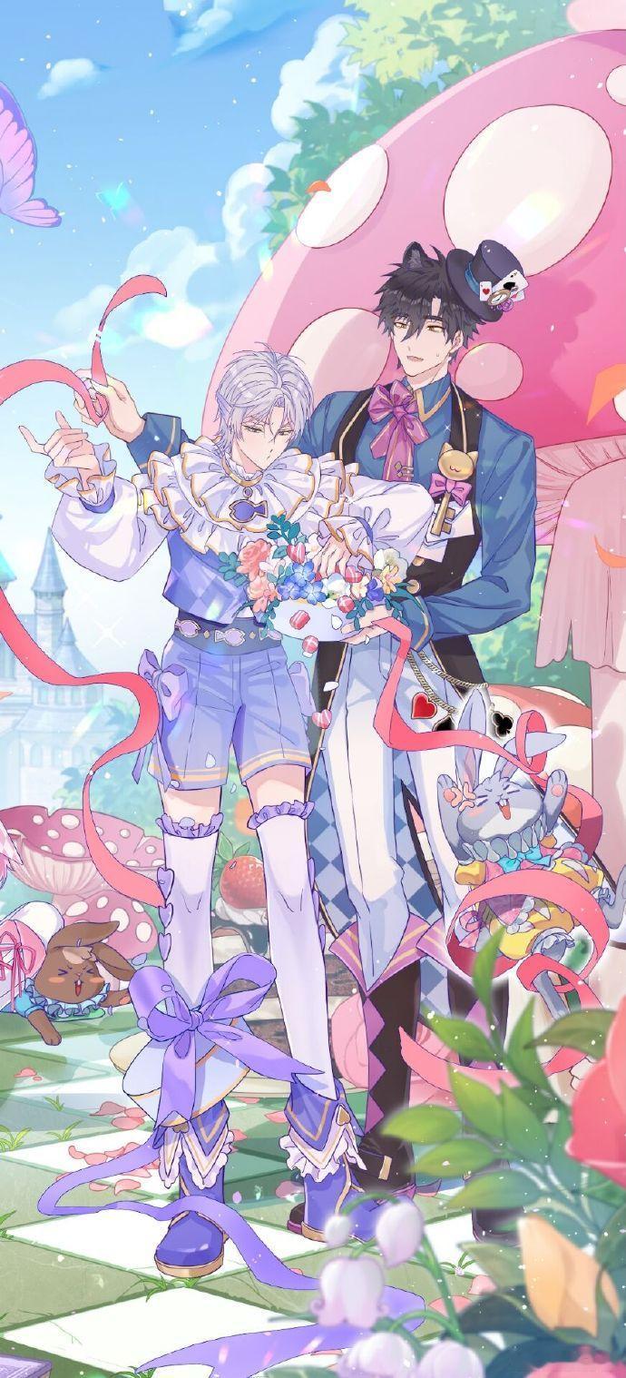 有国漫萌物就不用心理委员了流麻里的小狗理有耳朵在飘，亮片像雪又像星星。晃一晃，满