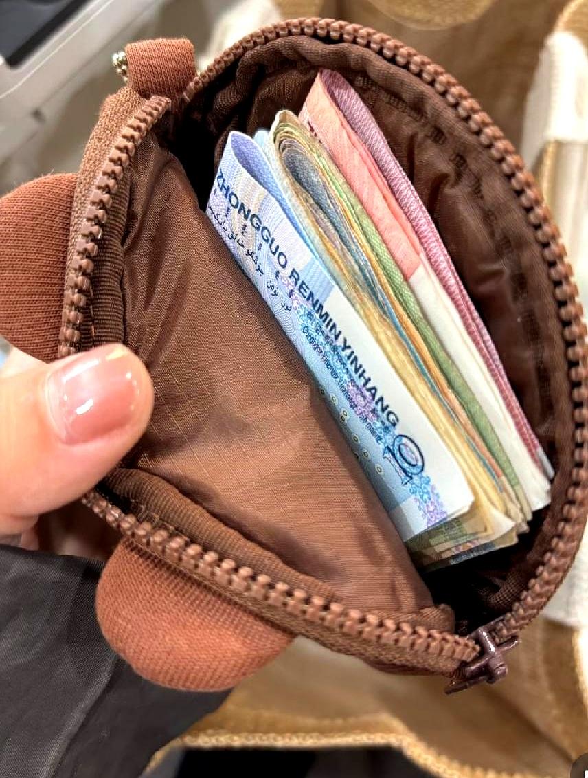 现在谁出门还揣一沓现金啊？
手机一扫，奶茶、地铁、买菜都能搞定，可我有个同事，偏