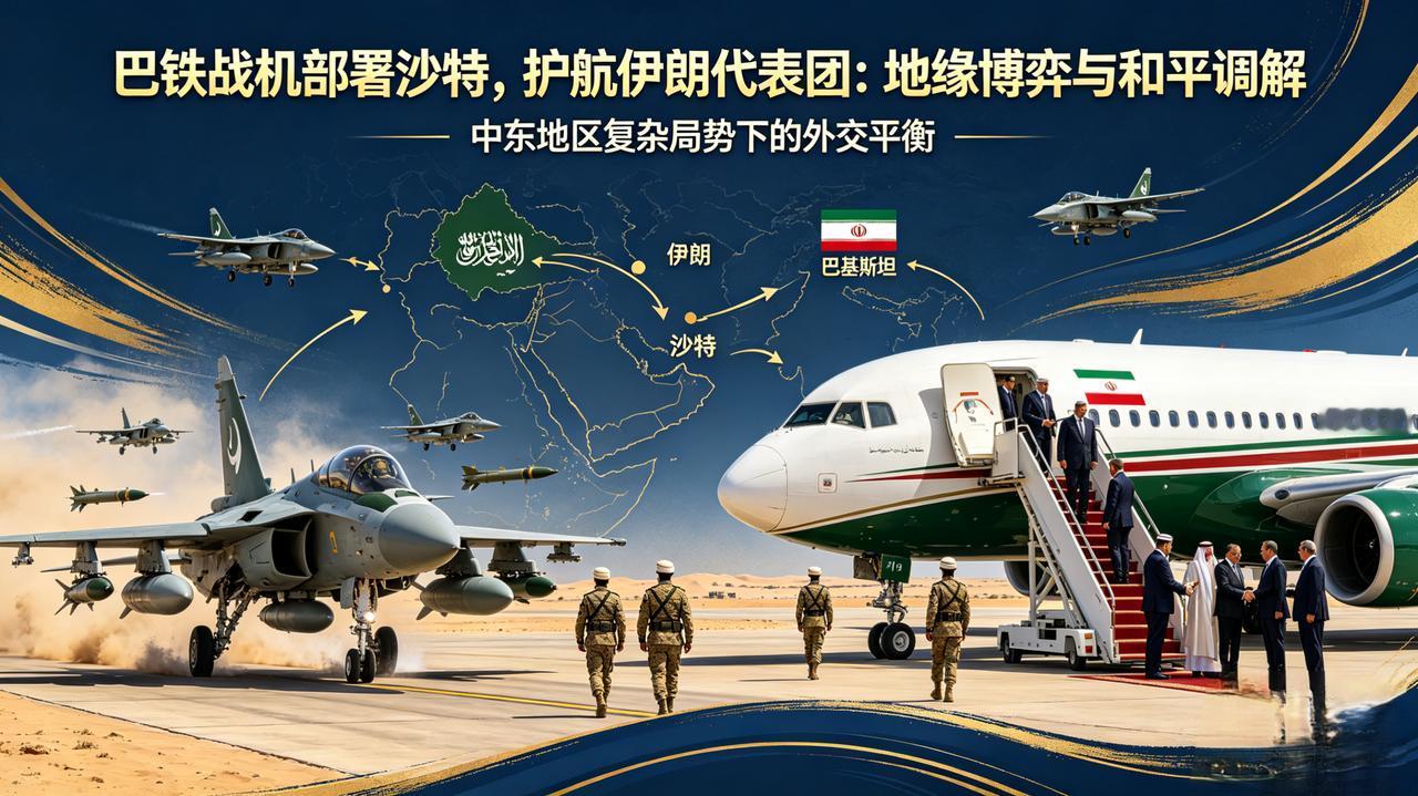 最近巴基斯坦的操作可把不少人看懵了，一边派战机到沙特搞防御，一边又派20多架战机