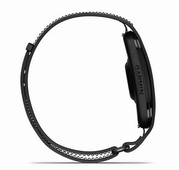 佳明（Garmin）智能手环 CIRQA 图赏，整体设计简约大气，看着很不错