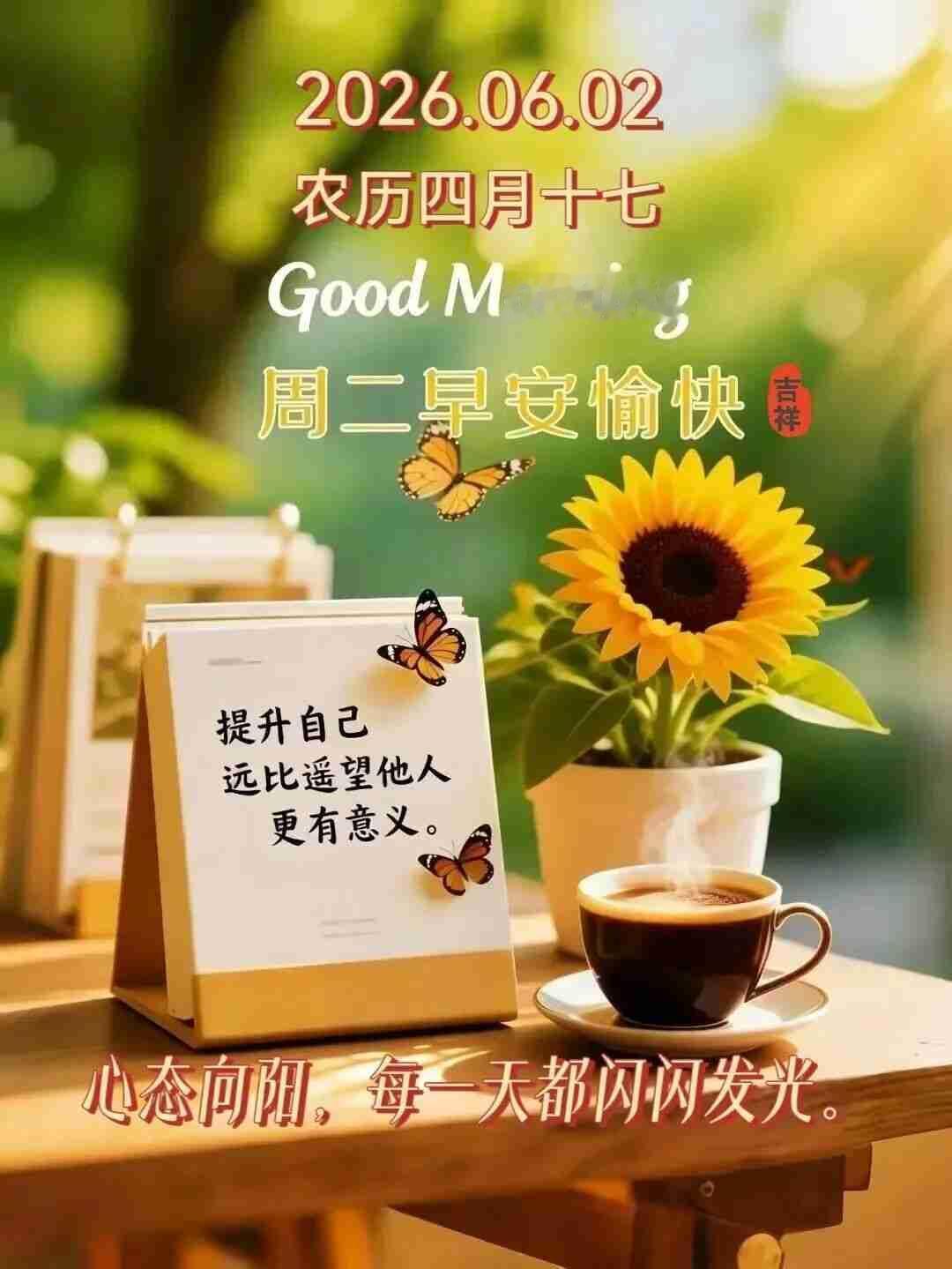 我的今日状态：💰期待暴富
我这里的天气：☀️晴天
