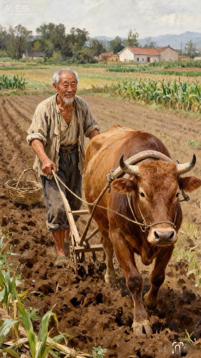 上联：种地耕田犁岁月，

下联：读史研经阅世事。

（图片来自网络）
