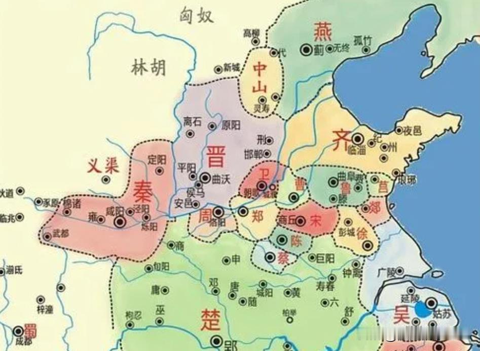 关东六国失败的根本原因。
外姓封爵掌权。
春秋时期，晋国傲视群雄，天下敢与之对抗