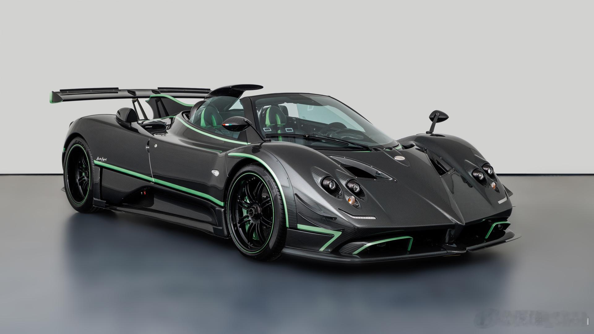 神秘的帕加尼Zonda Diamante Verde“绿宝石”由德国车商Mech