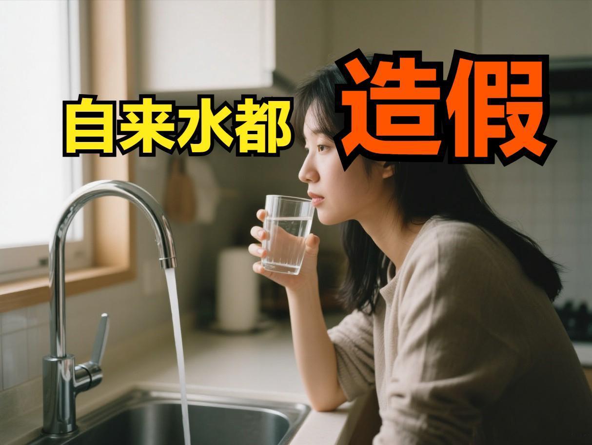 万万没想到自来水都能造假！

我一直觉得自来水是安全的。

为什么？因为各种报告