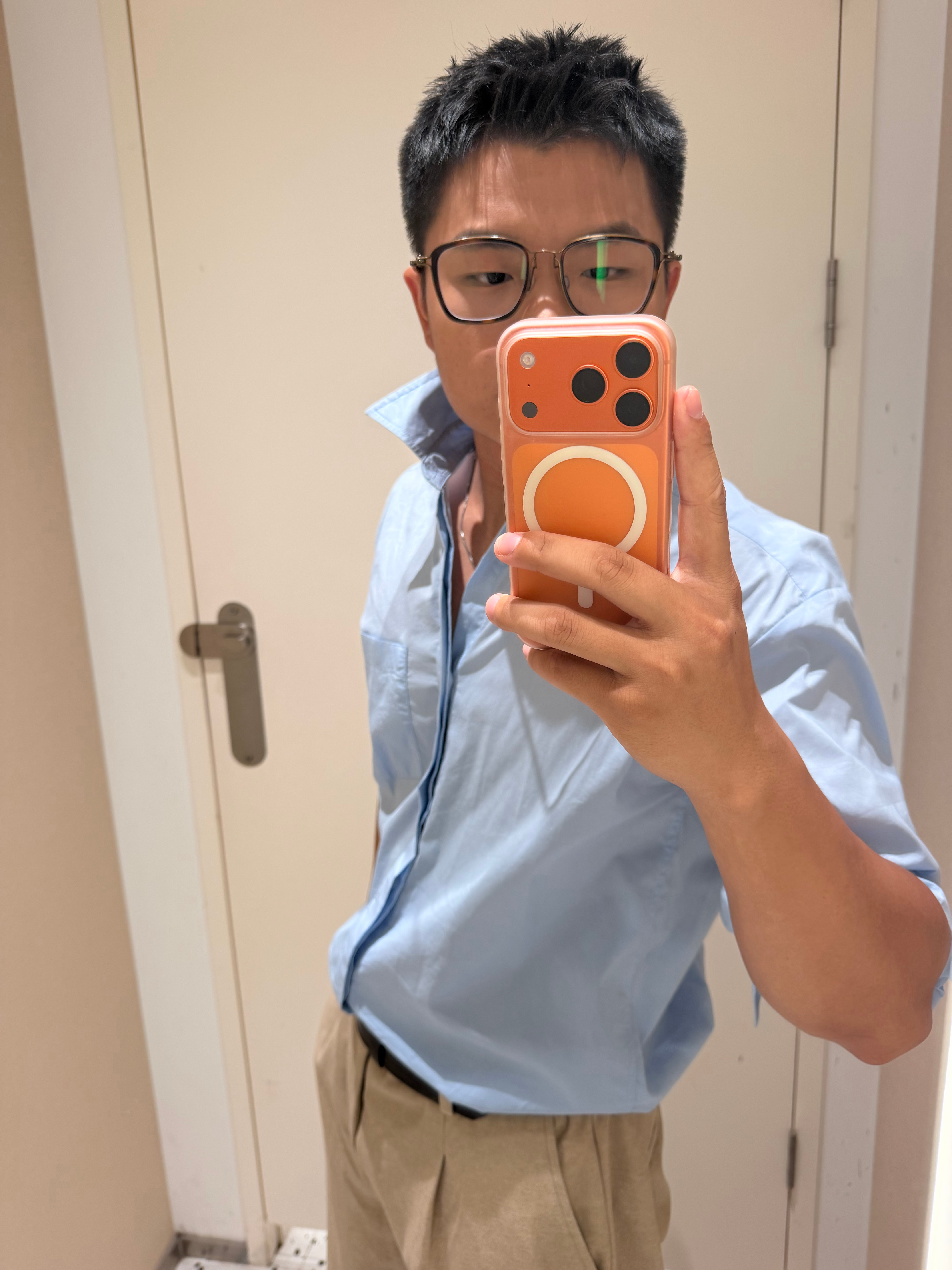 人生第一次化妆，为了拍形象照 ​​​