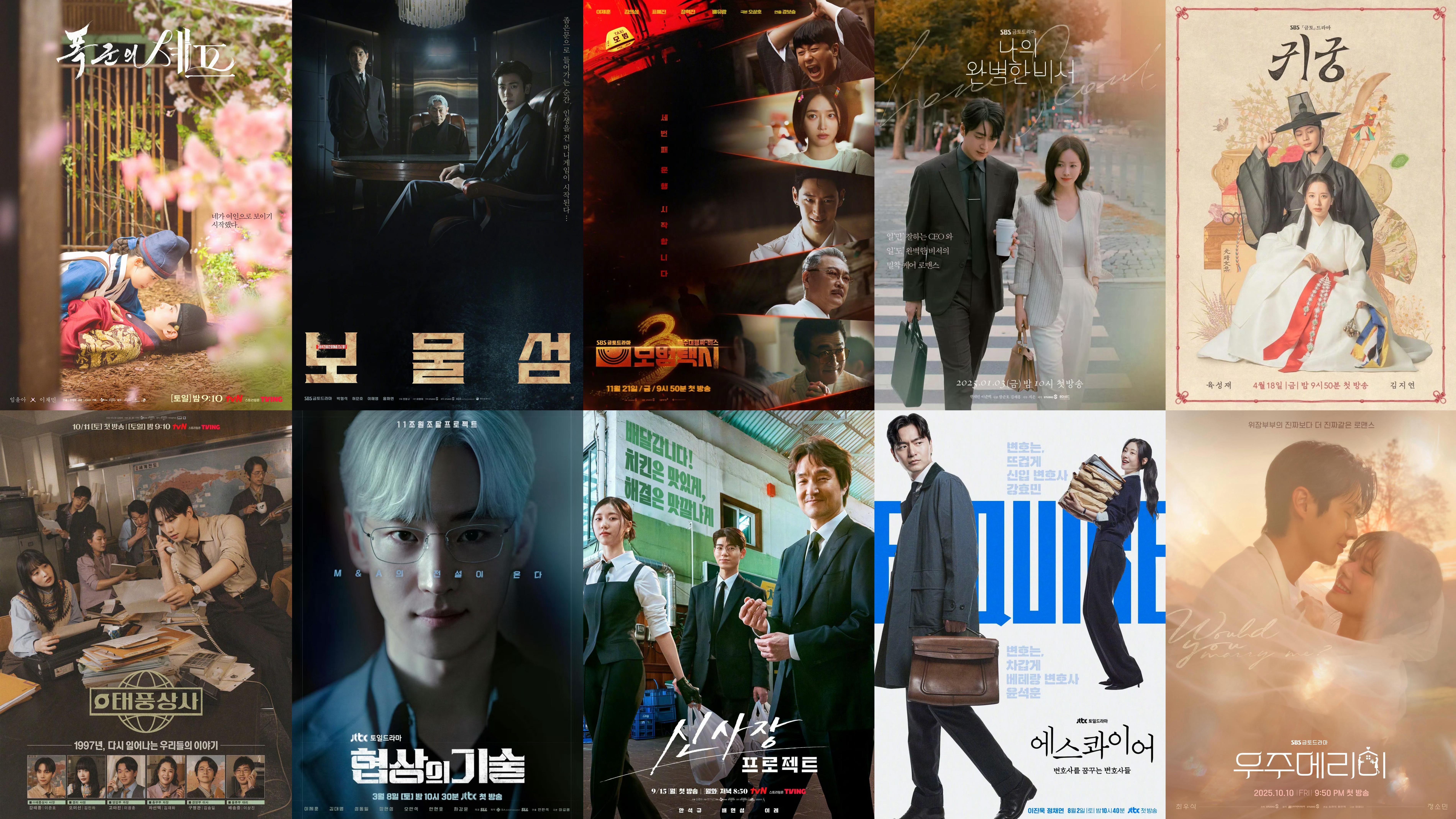 2025年韩剧收视率Top 101️⃣tvN暴君的主厨17.107%2️⃣SBS