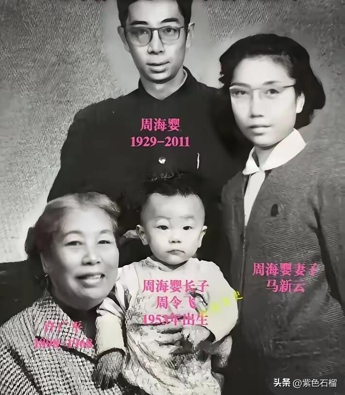 这张照片摄于1954年，是作家鲁迅家族一张珍贵的全家福。
        前排：