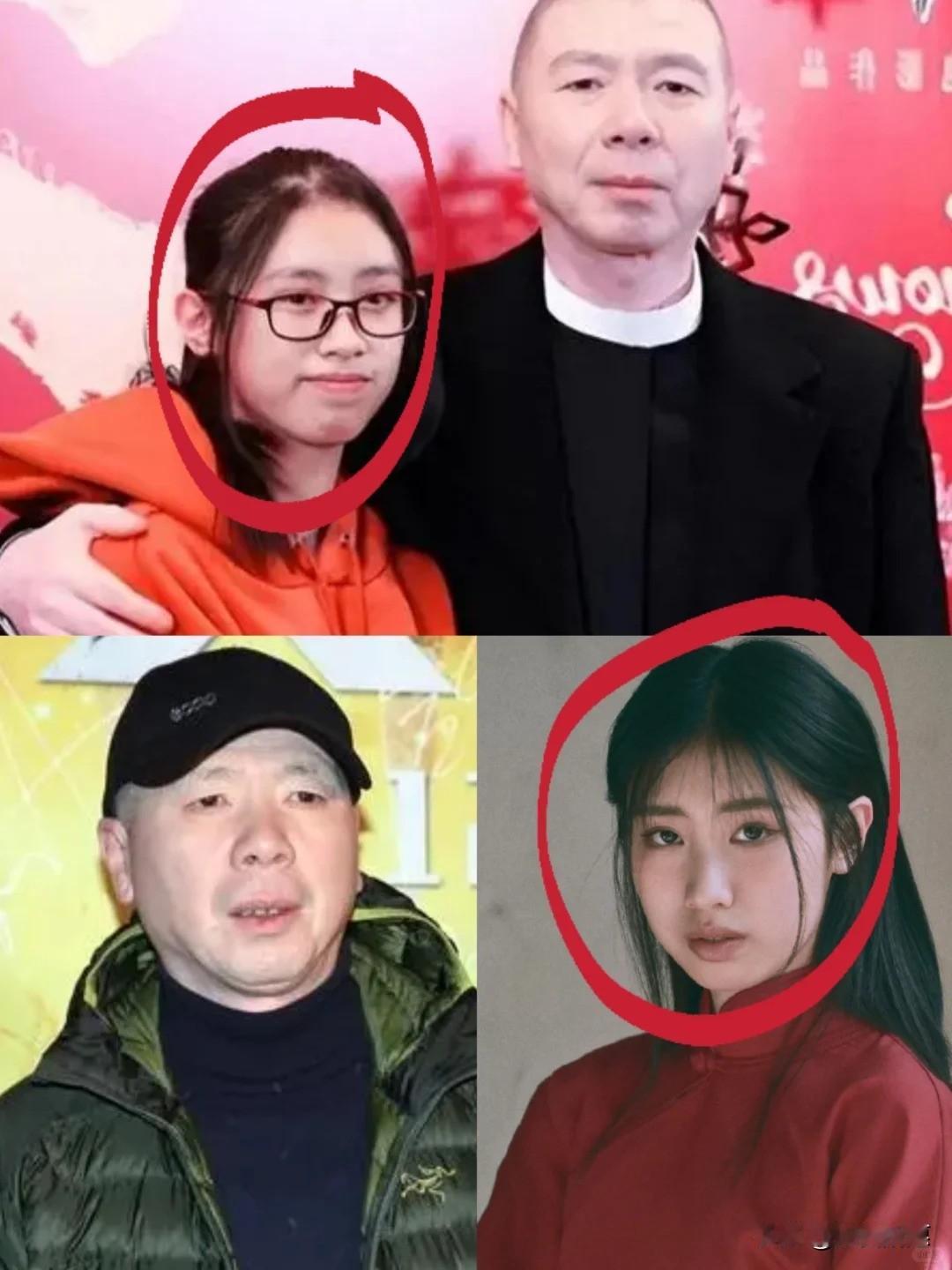 要说明星圈里缘分多奇妙？
看看冯小刚和徐朵就知道了！
20岁的徐朵，三个月大时被