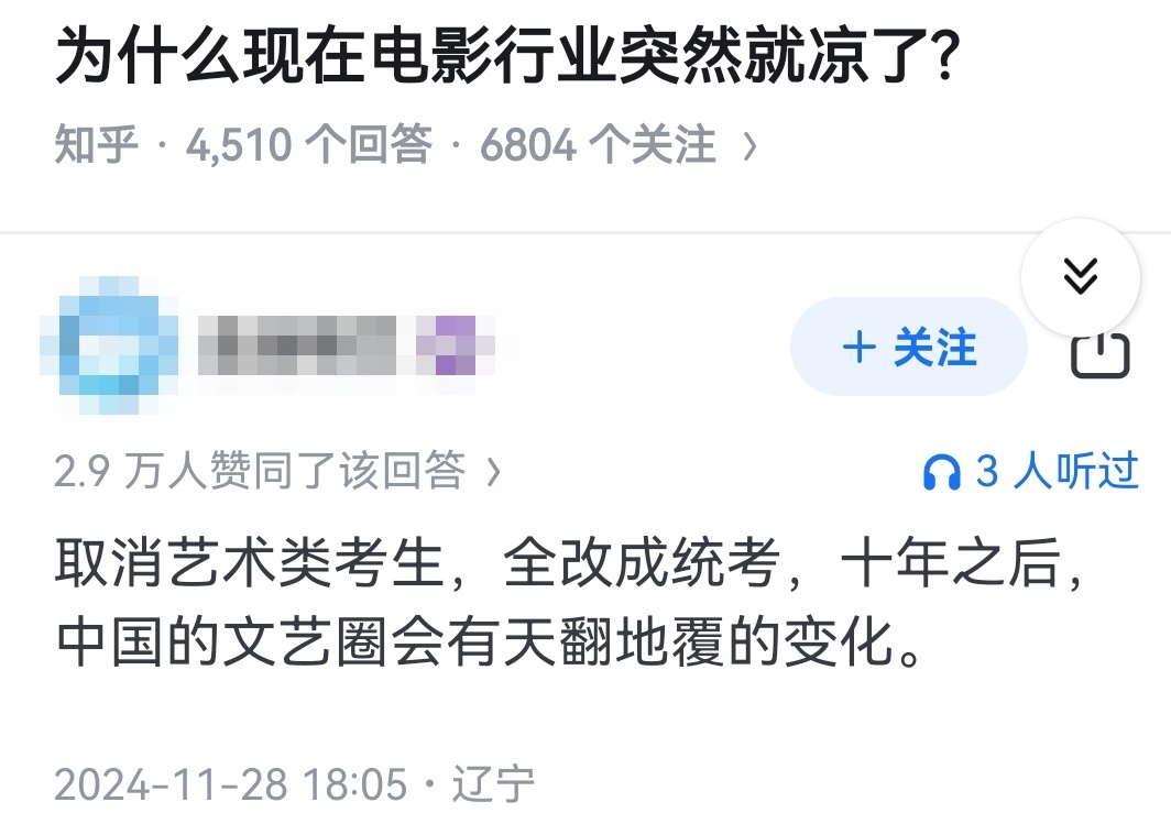 为什么现在电影行业突然就凉了? ​​​