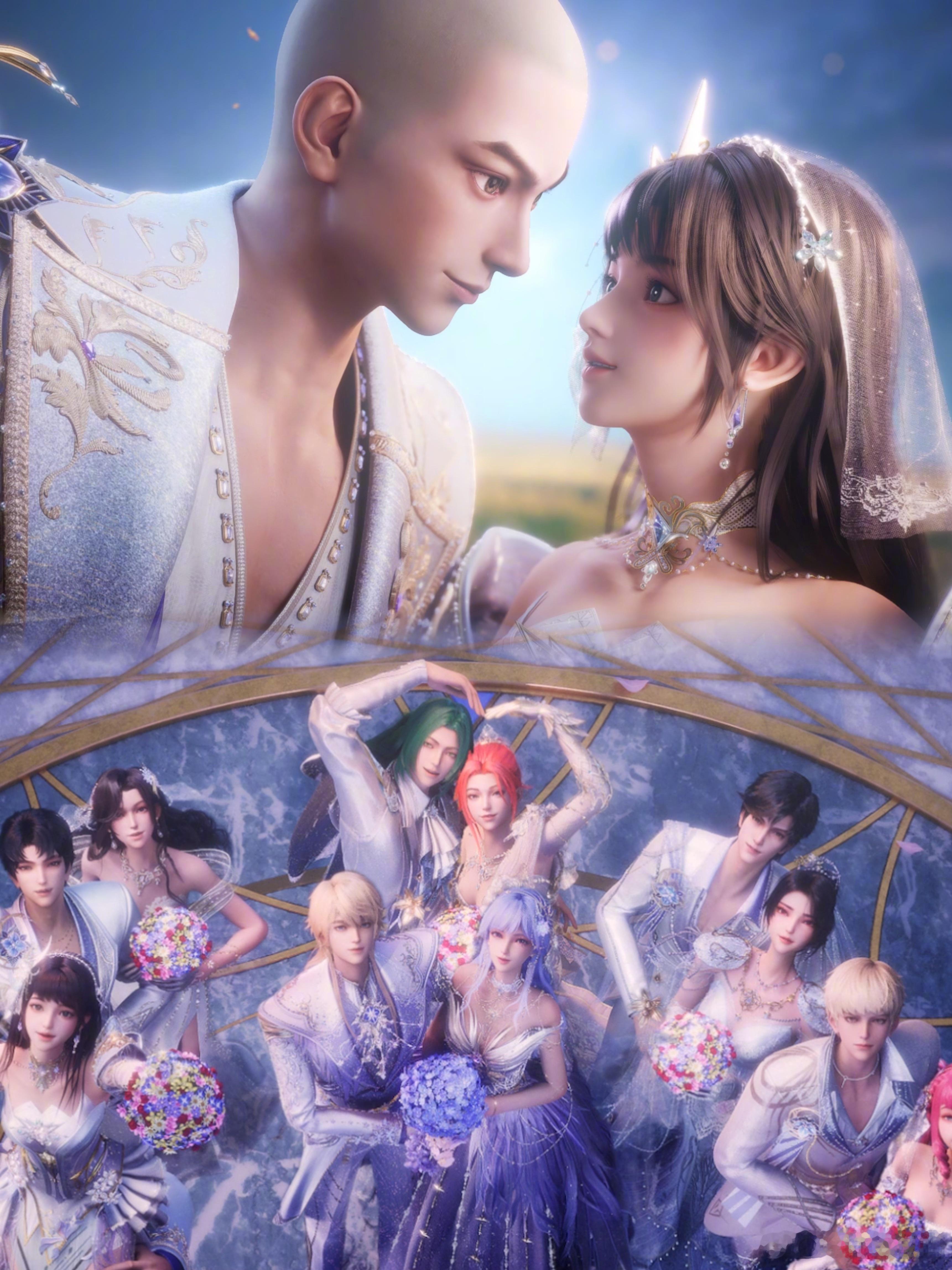 神印王座收官大结局 皓采的感情线简直是国漫纯爱天花板，双向奔赴双向救赎，历经万难