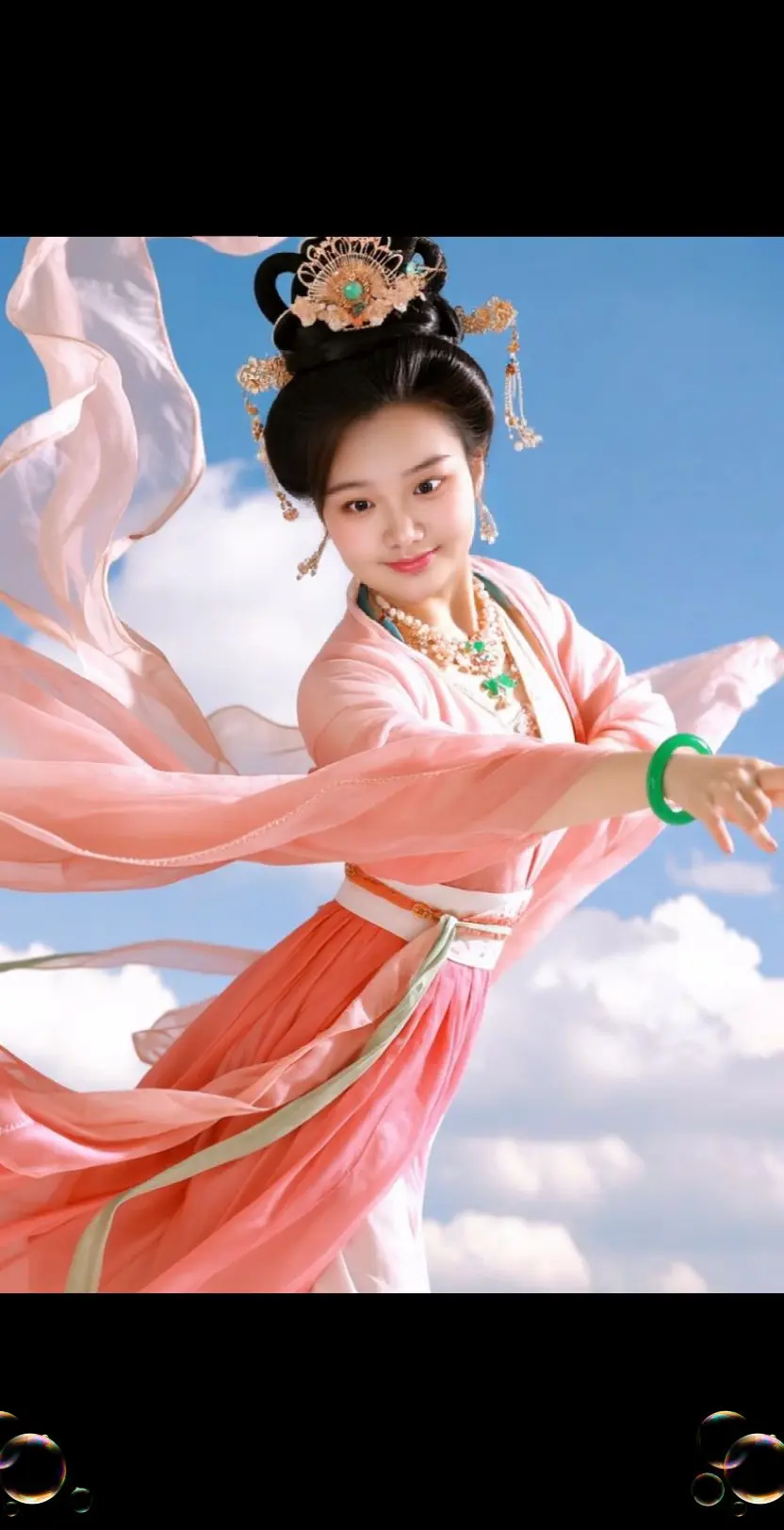 AI古风飞天写真 ai创作