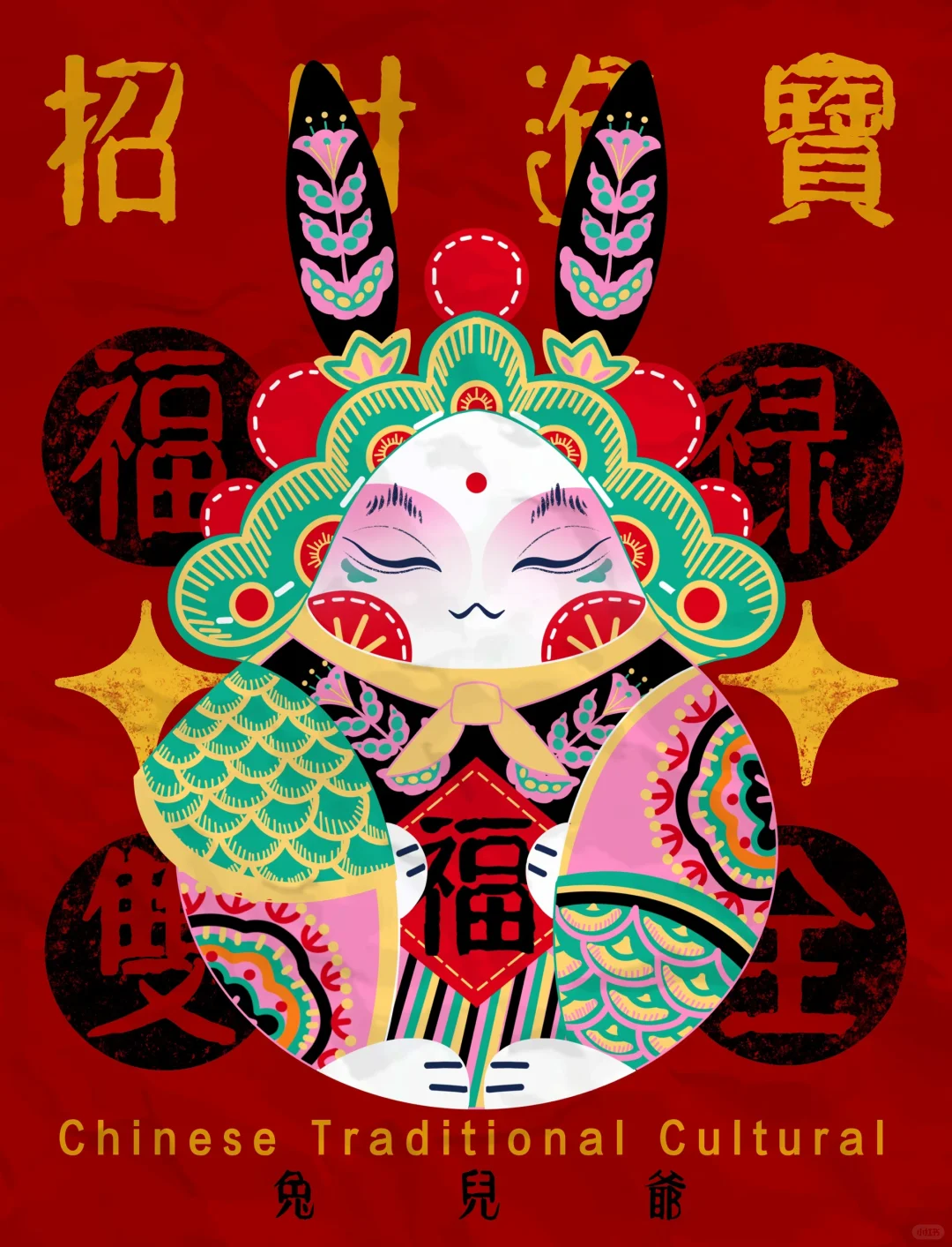 兴趣成长计划｜兔系列—北京兔儿爷