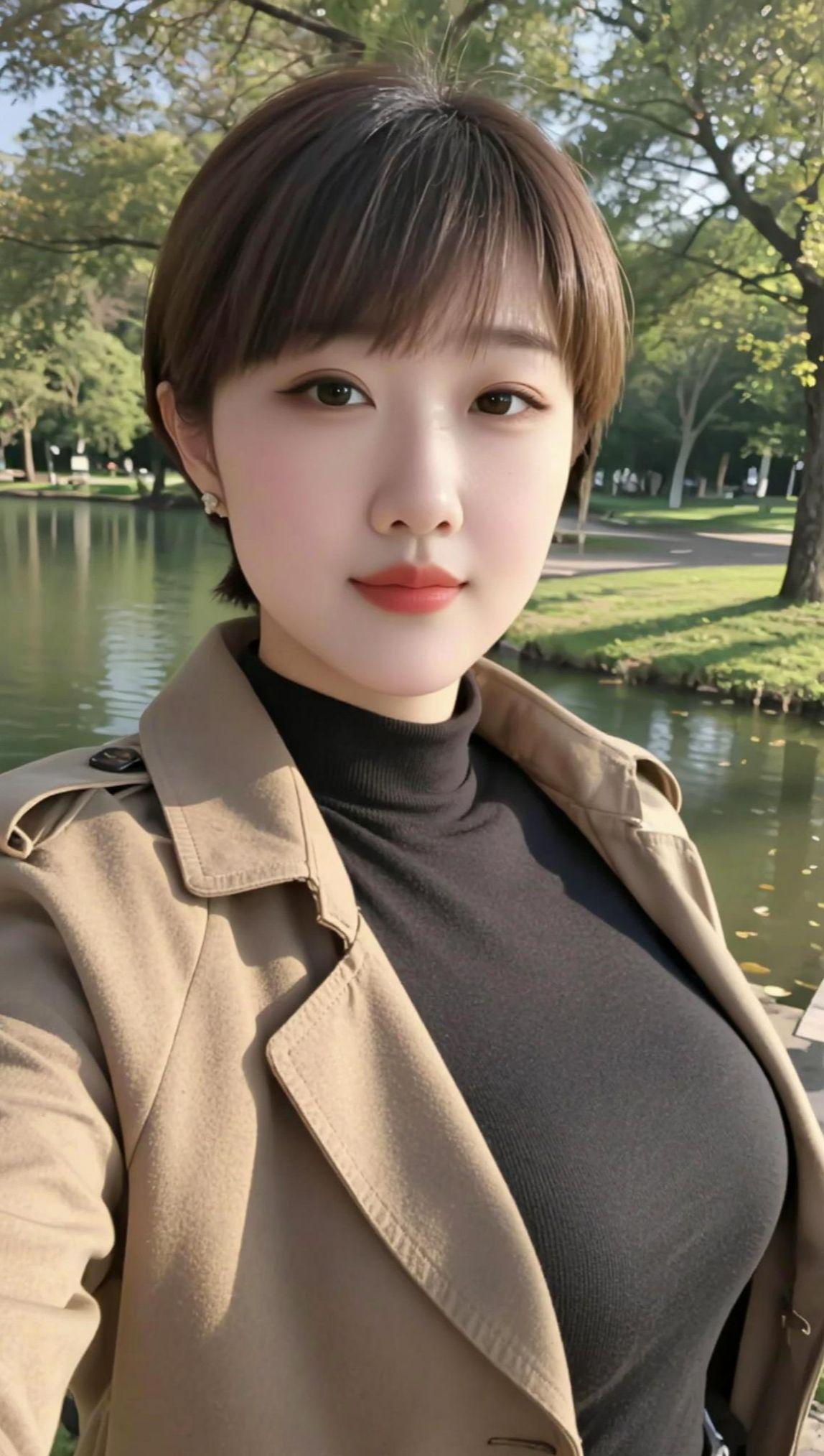 AI暖调自拍 抖音ai创作