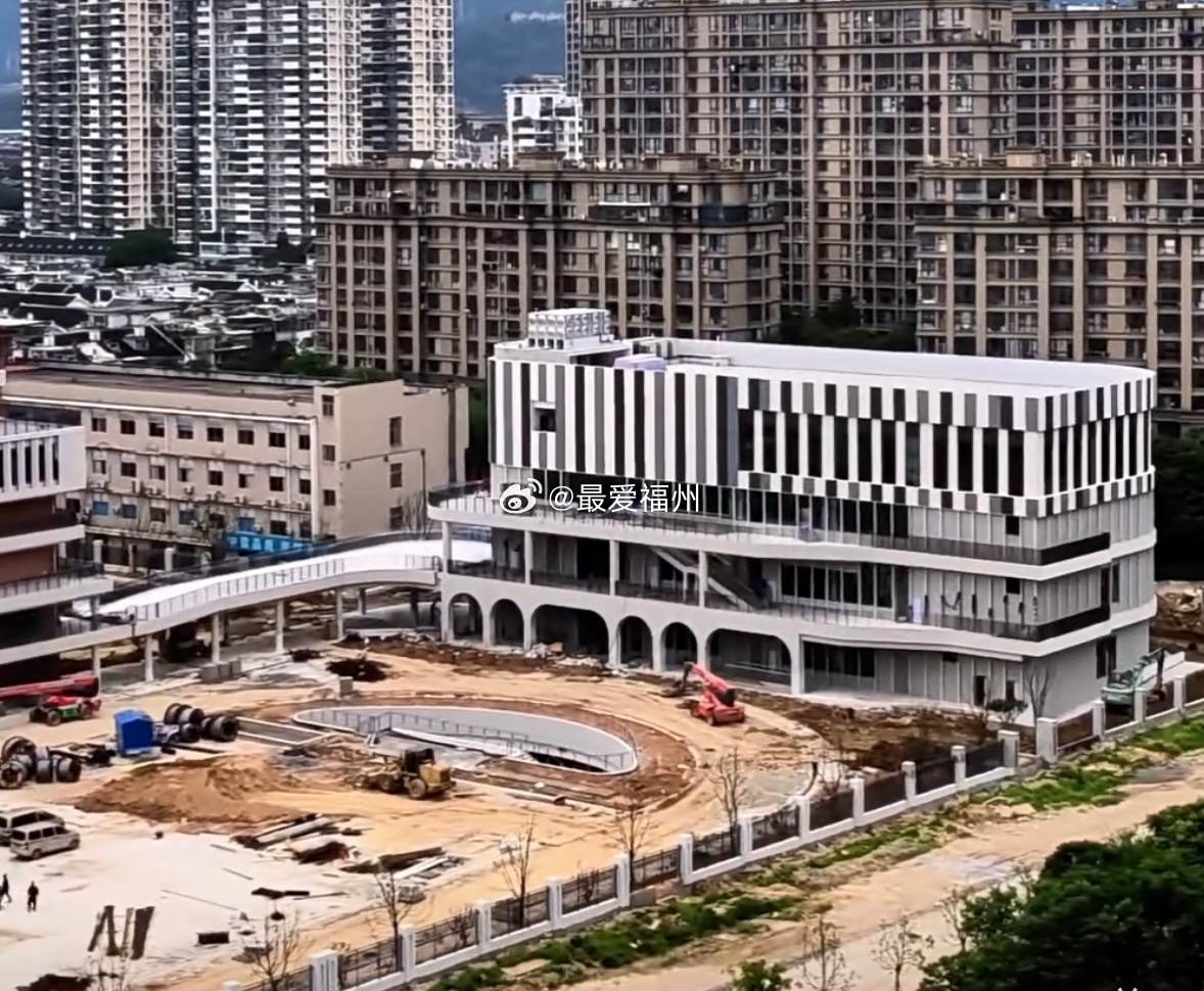 将于今年投用的福州屏东中学五四北校区 
