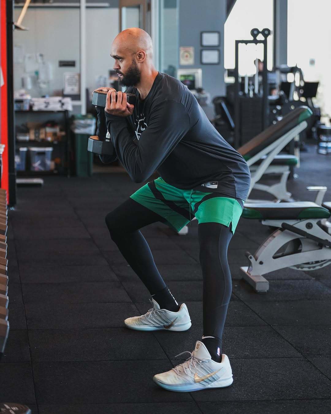 💪💪💪怀特的训练日✖️1BLEEDGREEN波士顿凯尔特人[超话] ​​​