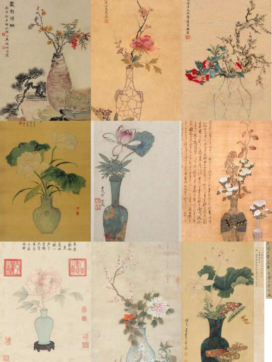 话不多说，直接上图老祖宗审美的花与器🌸