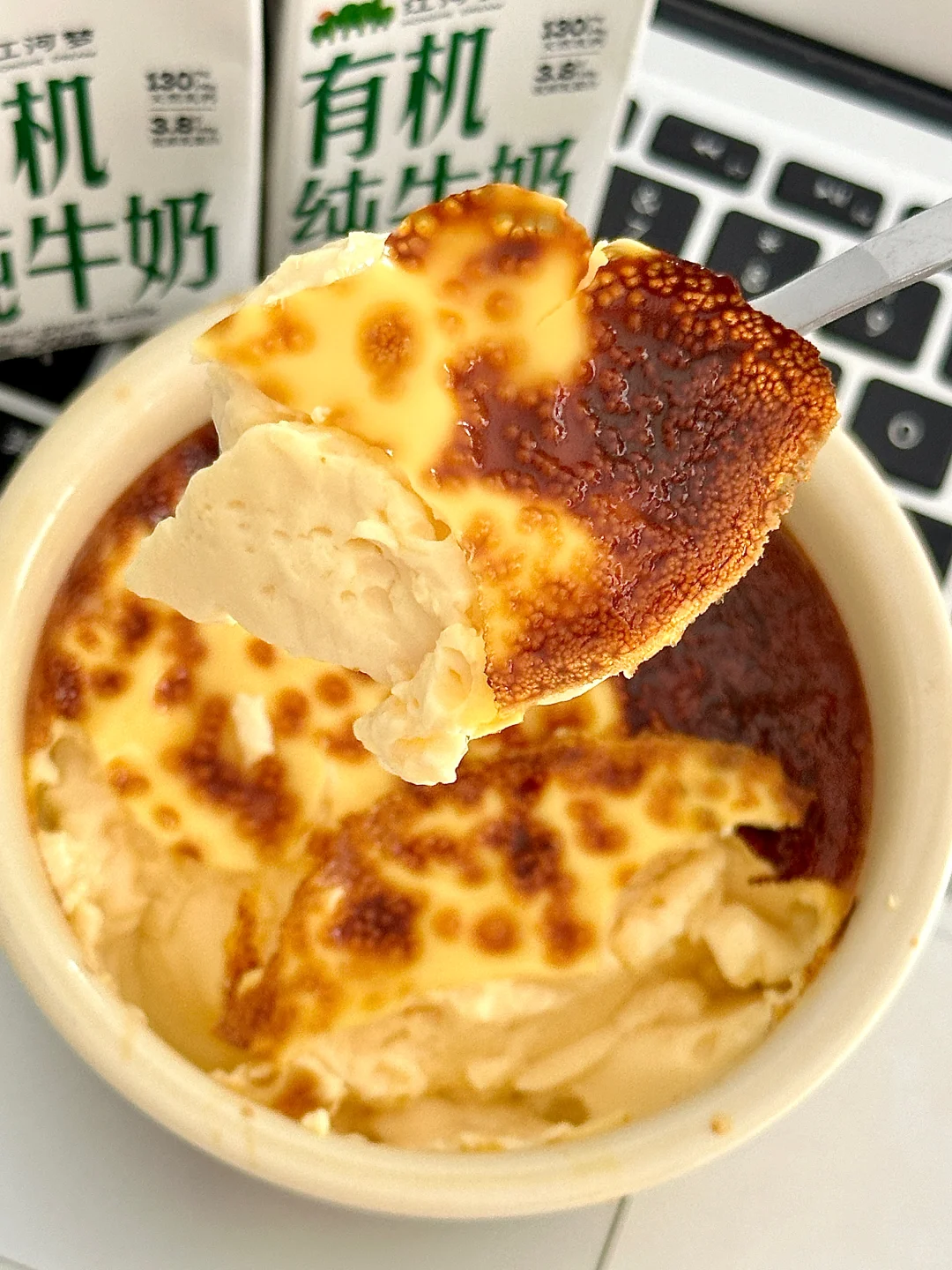 牛奶这么吃绝了啊！有空气炸锅的都去试试！！