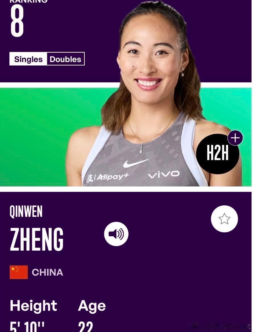 WTA官网新写真新气象郑钦文这身灰蒙蒙的，终于换了；莱巴金娜的五花肉战袍也终于不