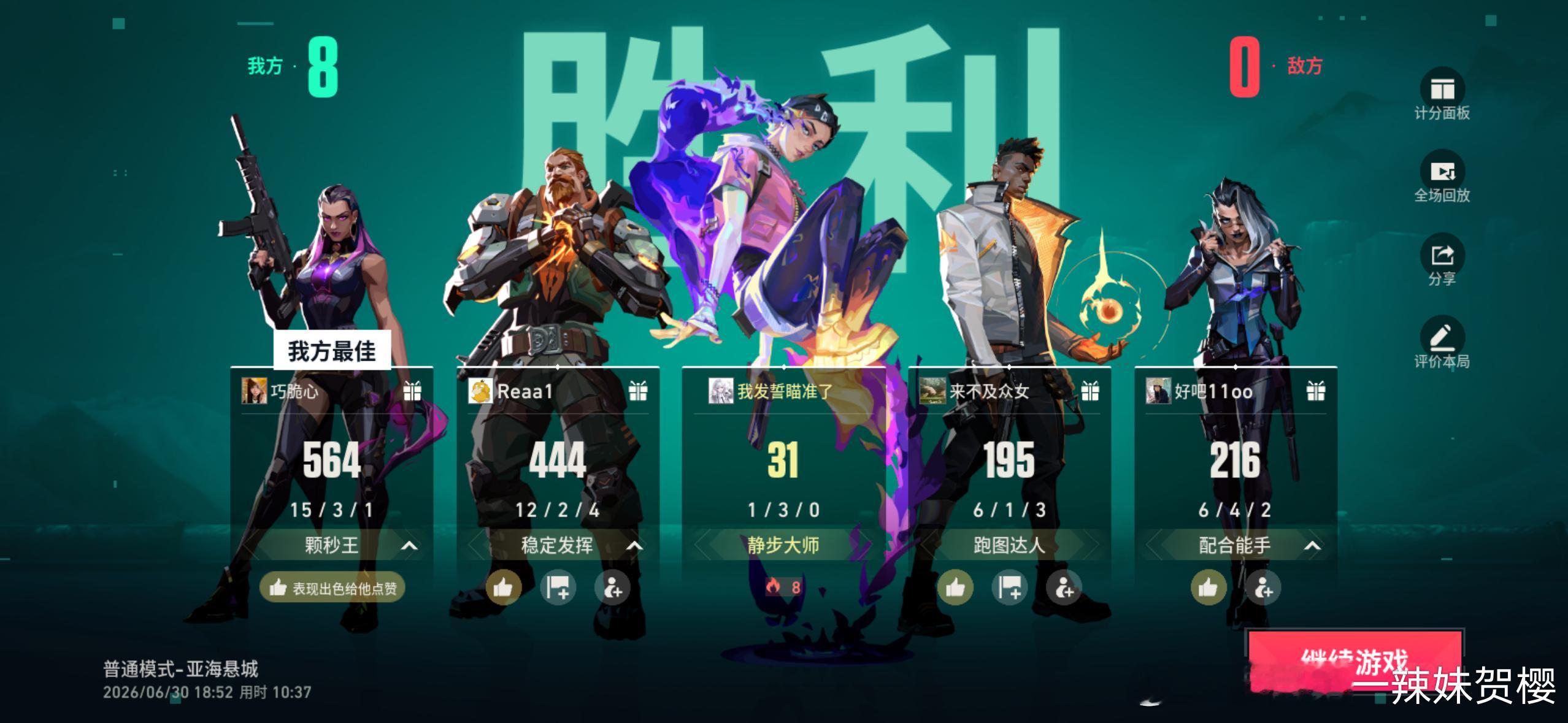 看完我评分不笑的是神 