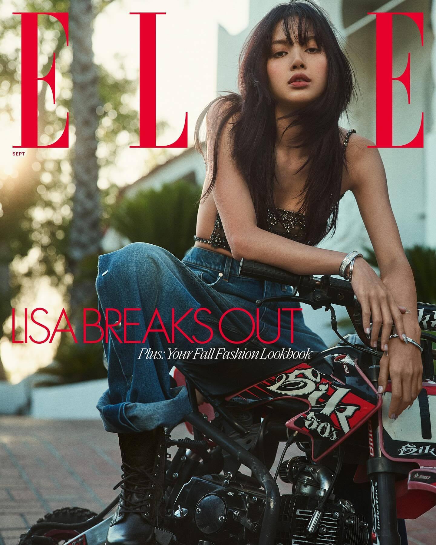 LISA × ELLE USA 2024年9月刊 ​​​