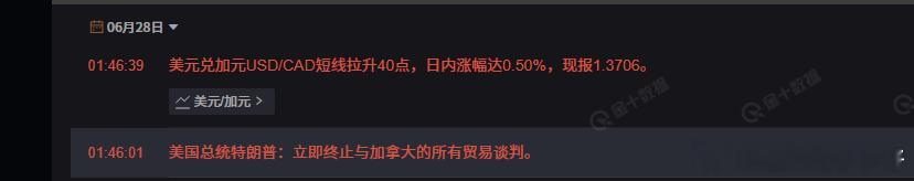 [笑cry]出幺蛾子了，特特结束和加拿大省的贸易谈判。 ​​​
