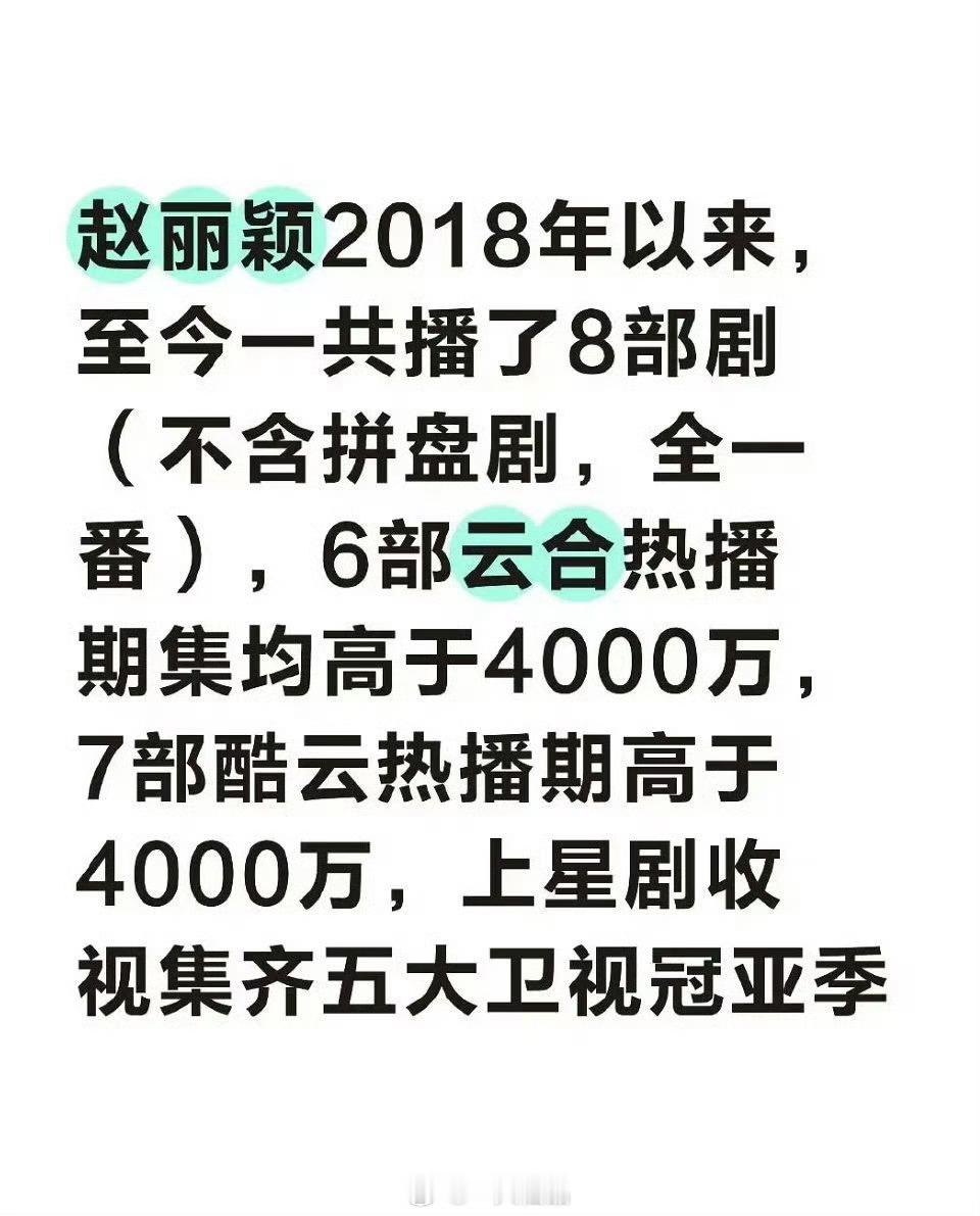 我直接大喊一声：赵丽颖牛掰！