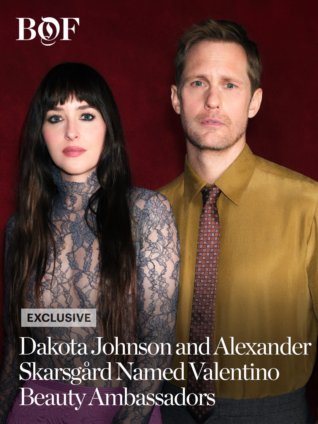 据BOF报道，Valentino Beauty签下Dakota Johnson 