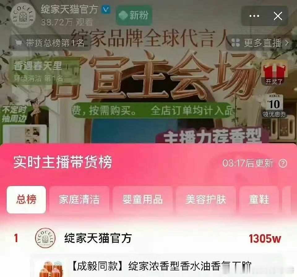 成毅新商务火速售罄下架，商业价值up🔥 