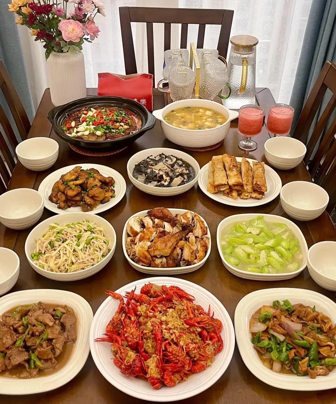 在浙江农村这顿菜，属于什么条件的家庭