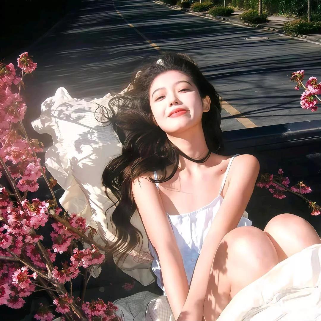 在樱花树下享受慵懒的午后时光花树上的小憩 樱花氛围感照片 樱花美照 路过的风景樱