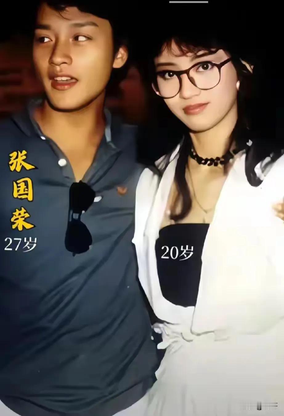 张国荣年轻的时候，长得太精致了，他走的路线也应该是偶像派路线，但是他的演技又非常