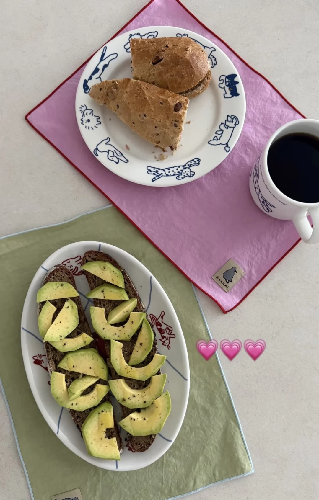 我就是爱这些简单的早餐～🥑