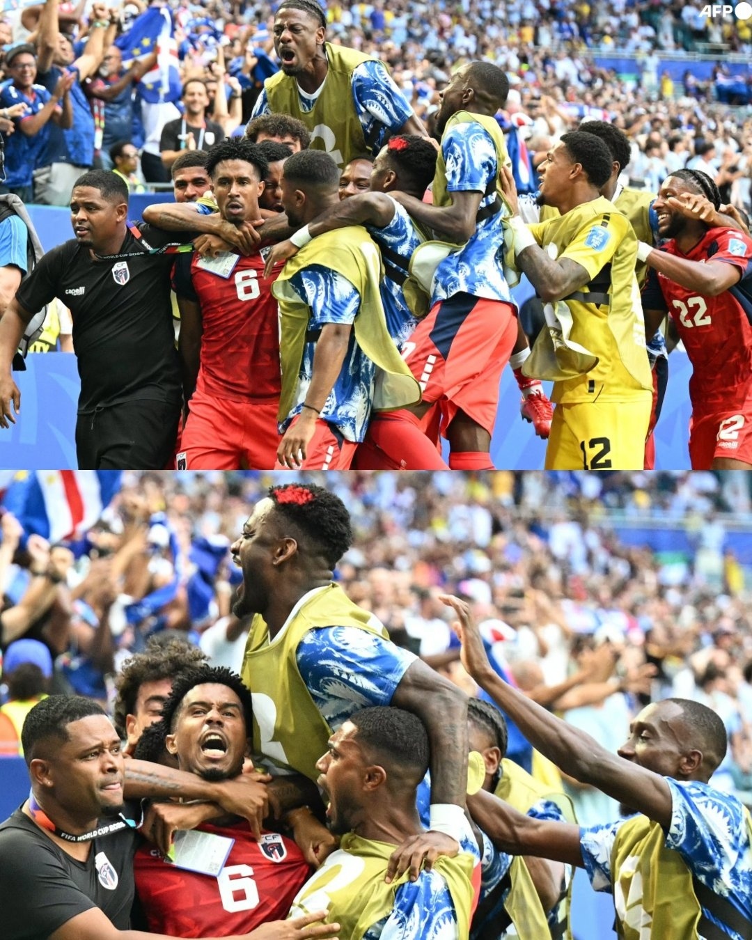他们此前从未参加过世界杯。他们代表的是一个人口仅略超过50万的国家。他们凭借与佩