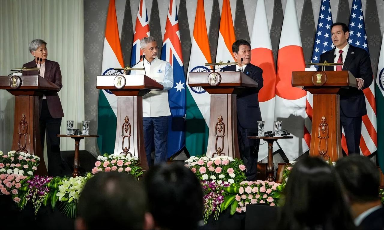 老一套！这四国又在印度密谋针对中国？
毛宁一句话直接戳穿“小圈子”的老把戏！
今