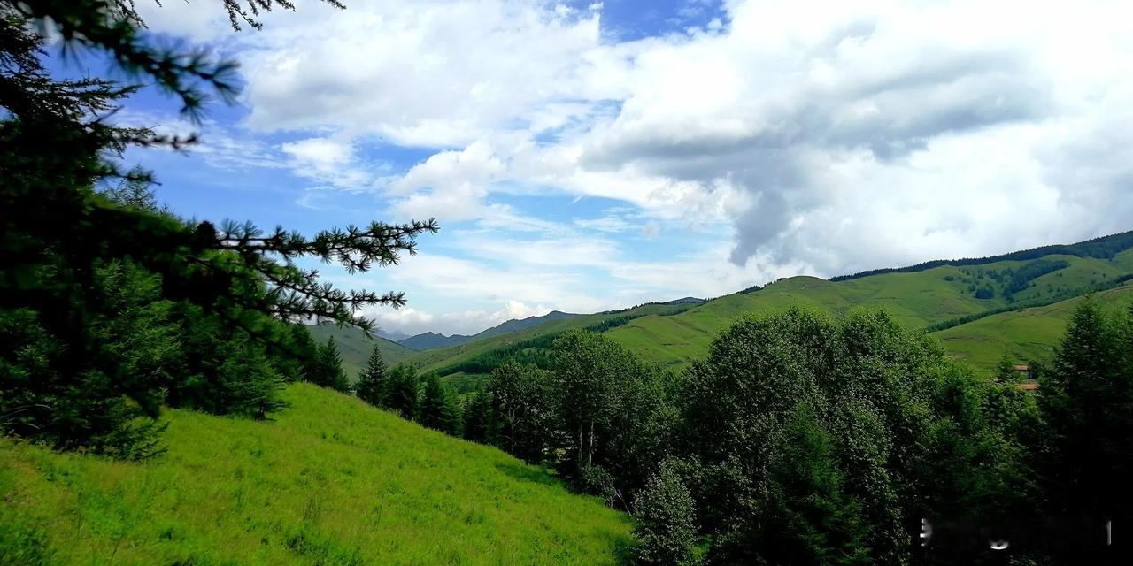 #一路山色，随手拍一张风景照#
（原创）
这一刻感觉身体要飘起来  心胸无比的舒