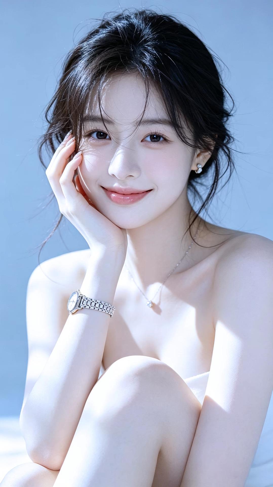 你喜欢哪一种气质的美人?柠檬黄的夏日恋曲

柠檬黄的抹胸连衣裙，像一颗被阳光亲吻