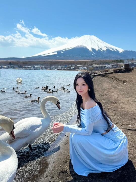 日本｜富士山山中湖🗻白鸟滨喂天鹅攻略🦢