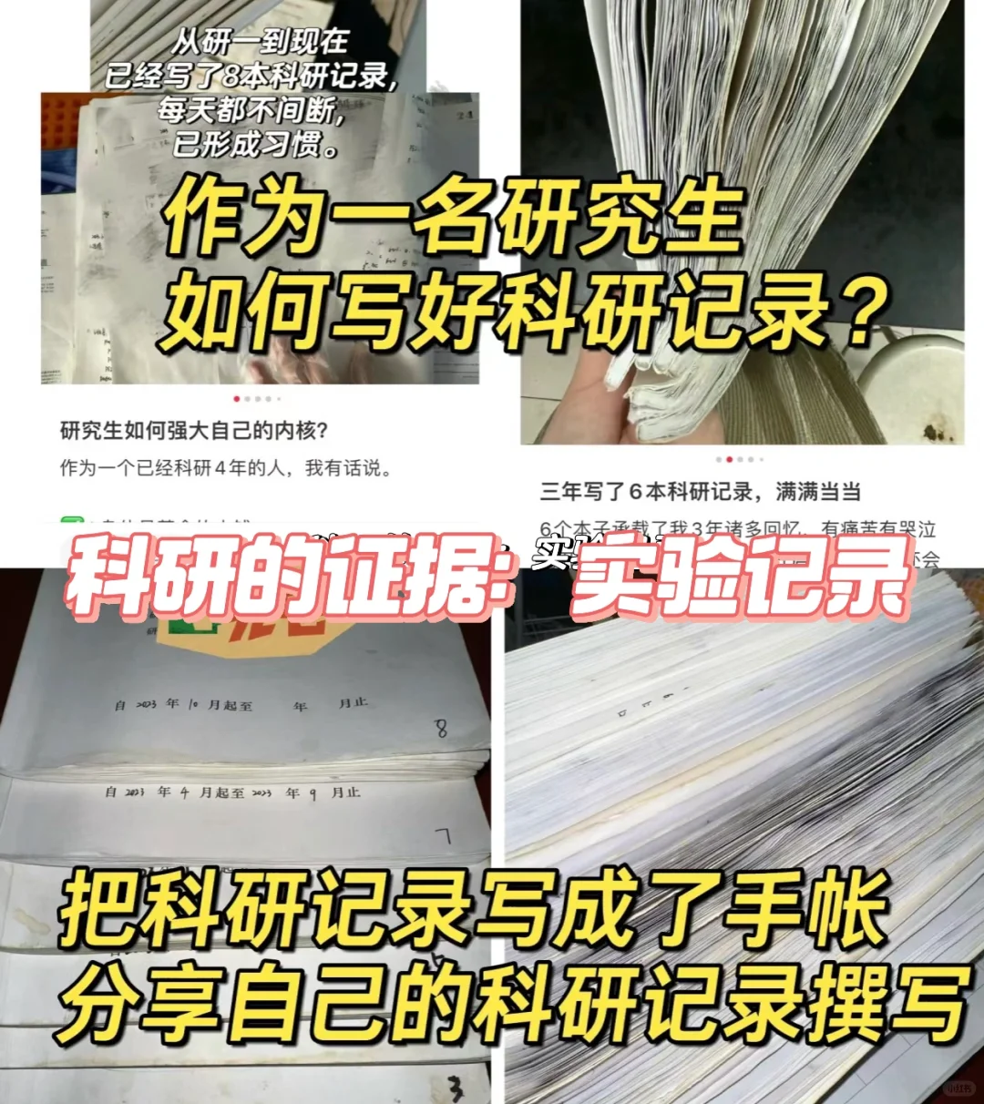 博士生日常｜精力充沛的我已写9本科研记录‼️