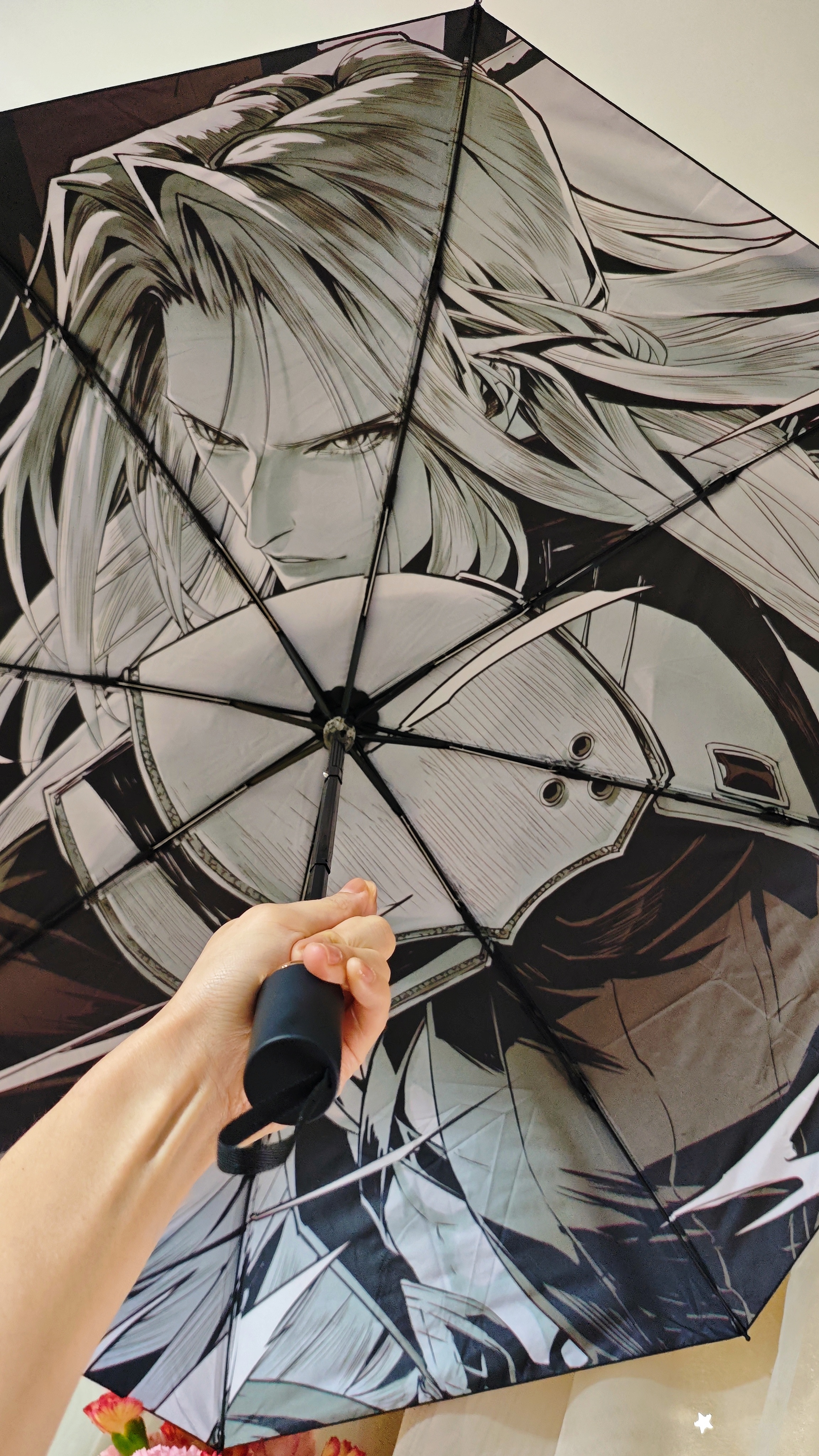 ff7sc｜☔“怎么舍得让你淋雨”云：“其实我是遮阳的”萨：“我是日🌞”感谢小