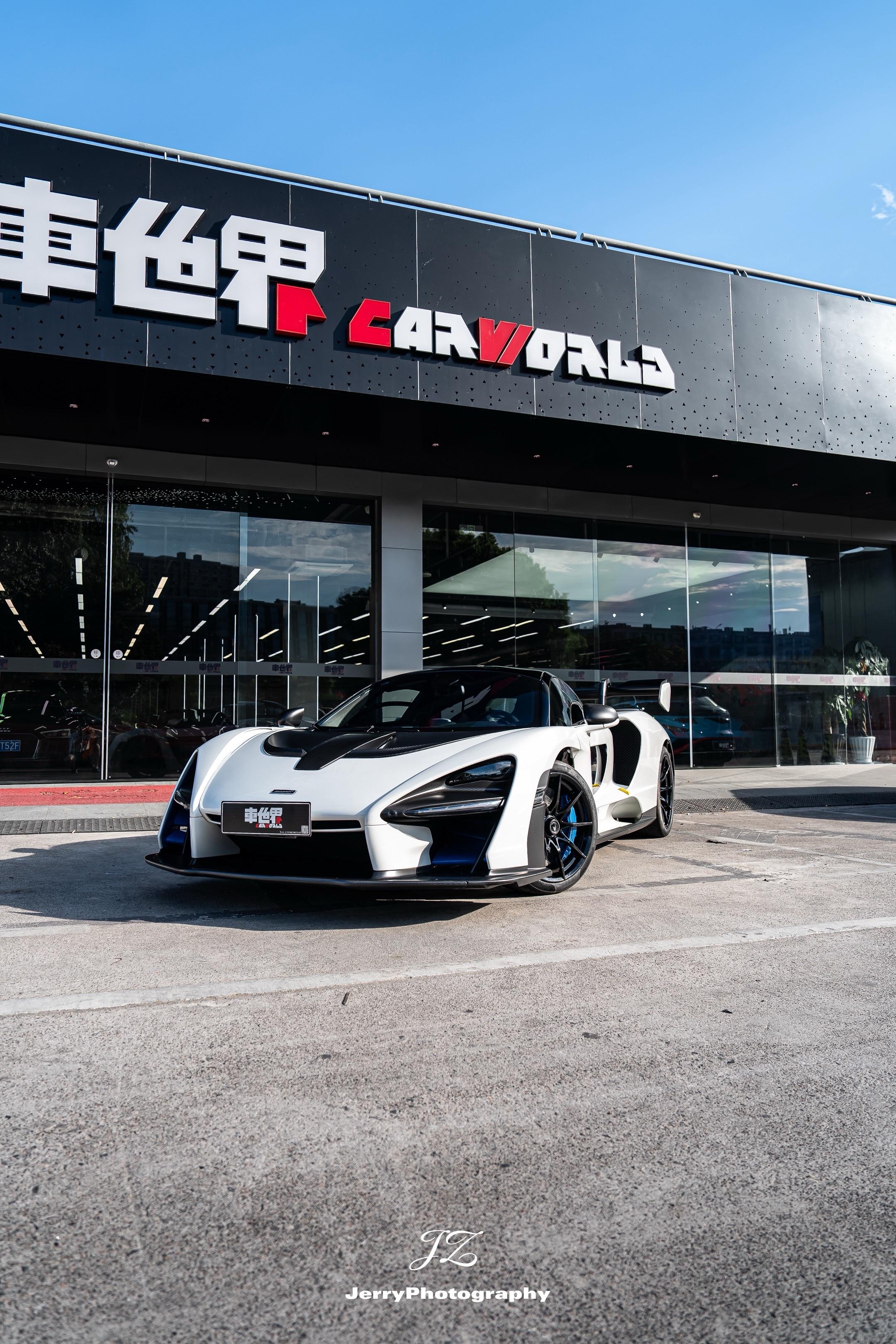 Mclaren Senna XP.白车配蓝翼板的塞纳xp！