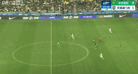 北京国安北京国安中超联赛 又一个快速反击，哈达斯破门北京国安0-2天津津门虎 