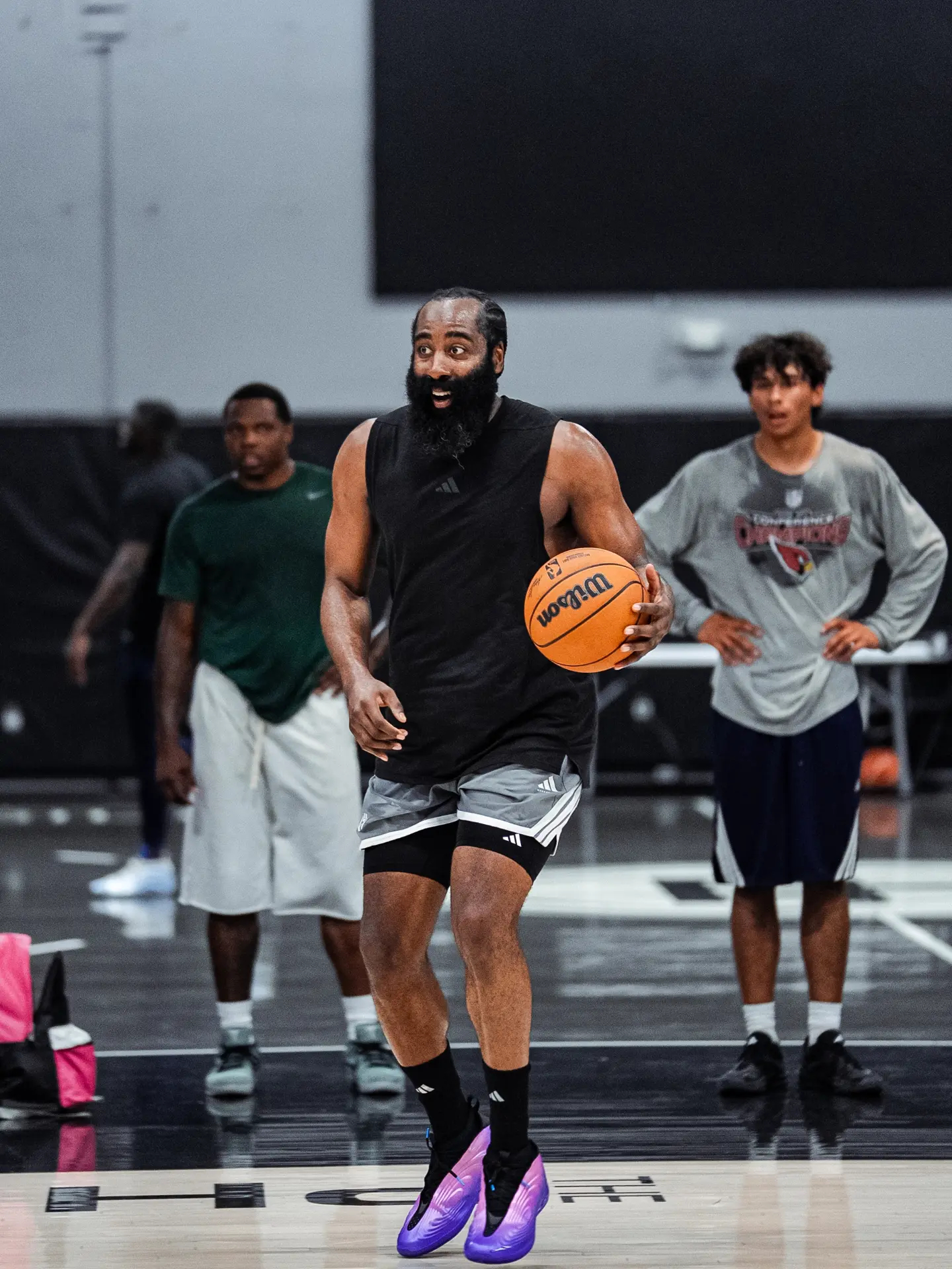 🏀哈登近期训练照 