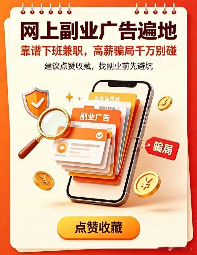 5个靠谱下班兼职，这几类高薪招聘骗局一定要躲开