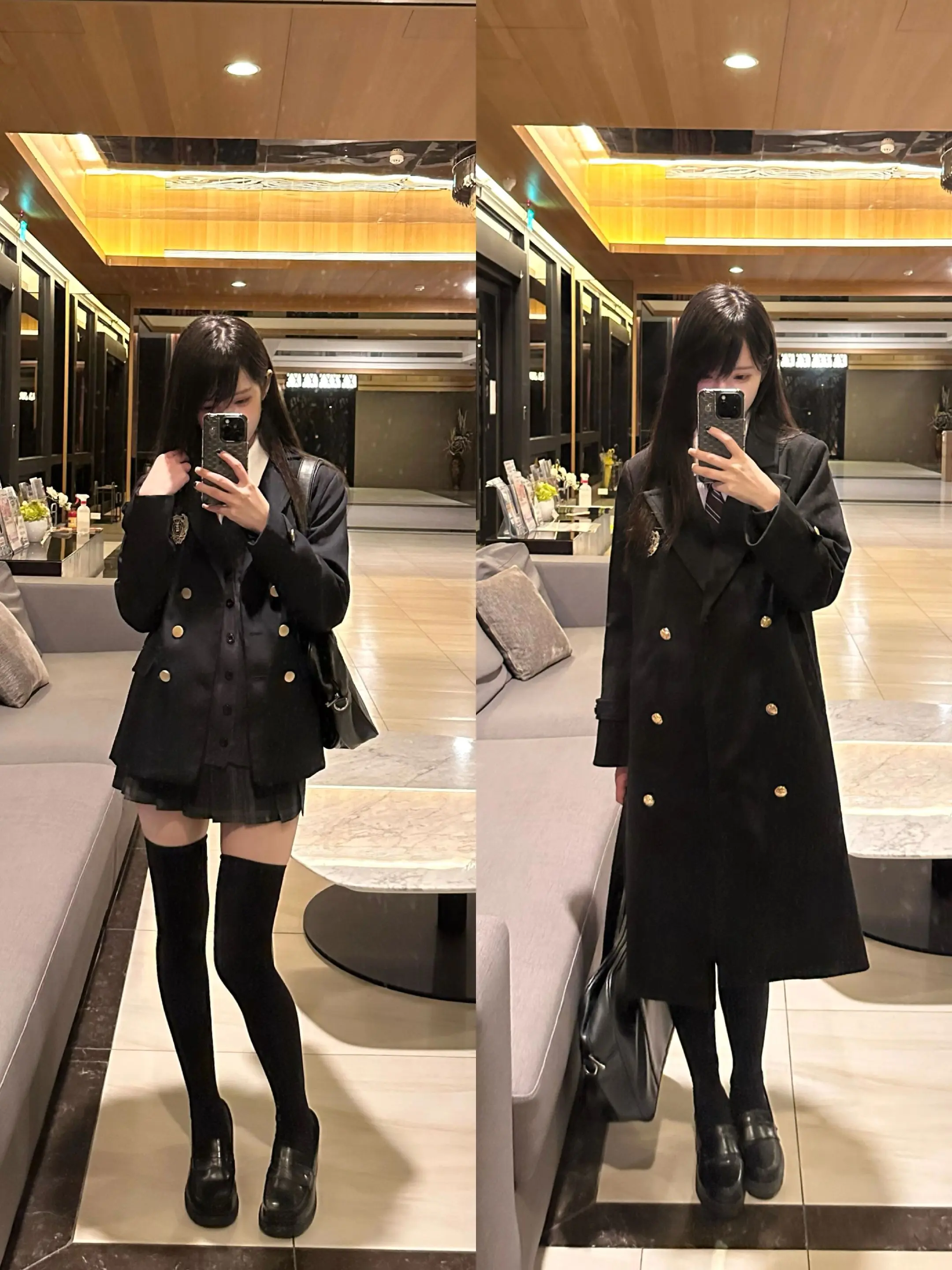 西服or大衣。